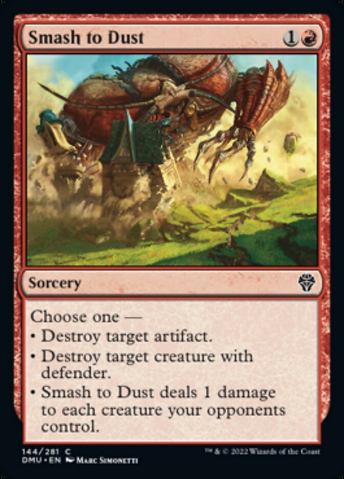 Smash to Dust [Dominaria United] | Black Swamp Games