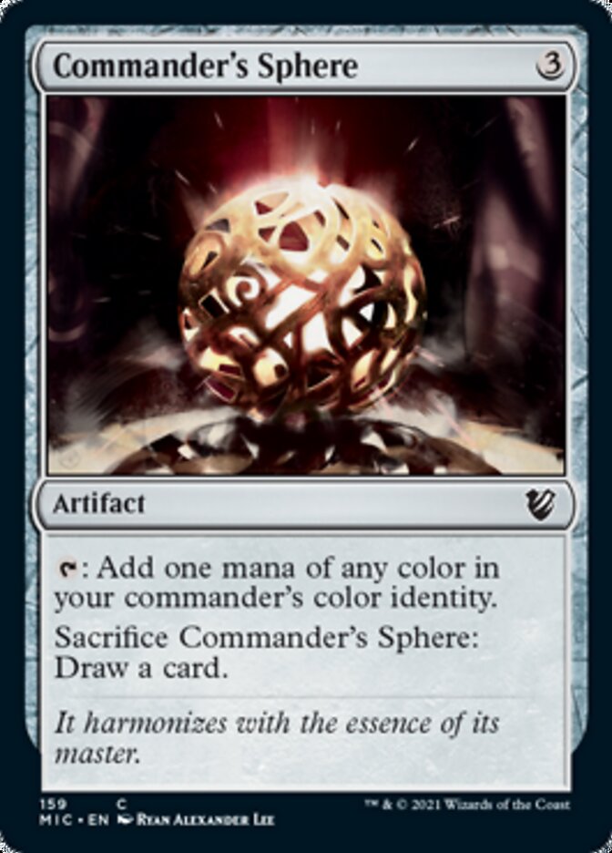 Commander's Sphere [Innistrad: Midnight Hunt Commander] | Black Swamp Games