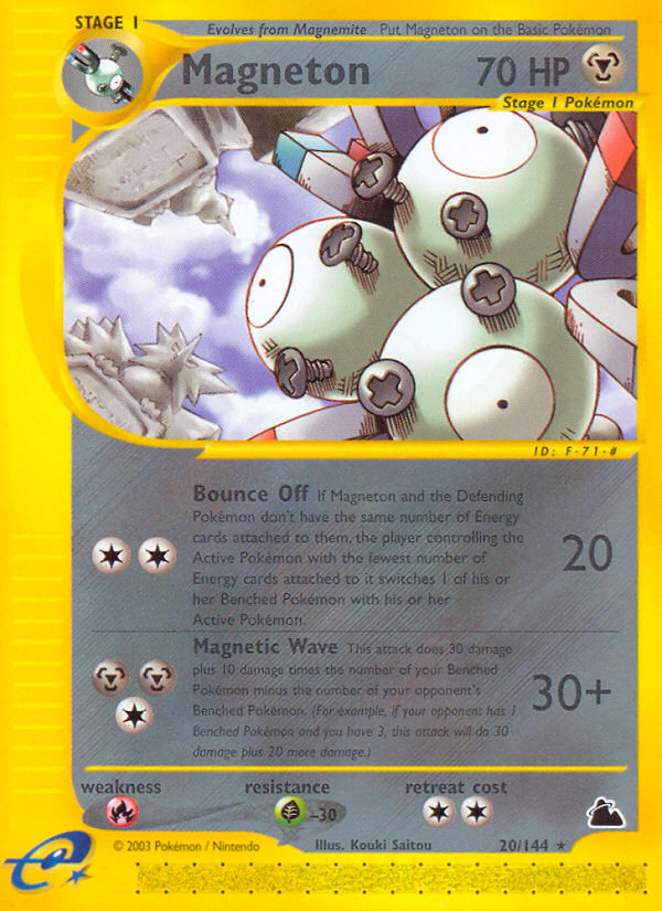 Magneton (20/144) [Skyridge] | Black Swamp Games