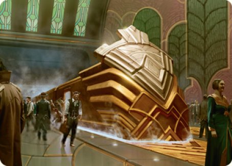 Capenna Express Art Card [Streets of New Capenna Art Series] | Black Swamp Games