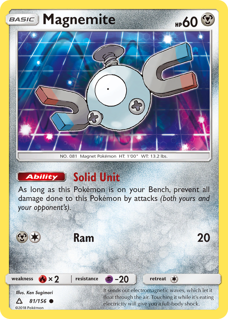 Magnemite (81/156) [Sun & Moon: Ultra Prism] | Black Swamp Games