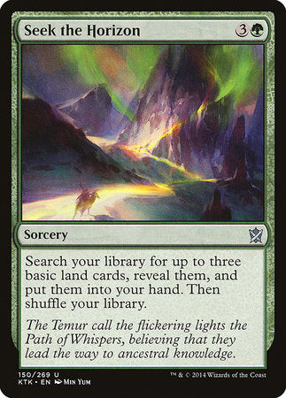 Seek the Horizon [Khans of Tarkir] | Black Swamp Games