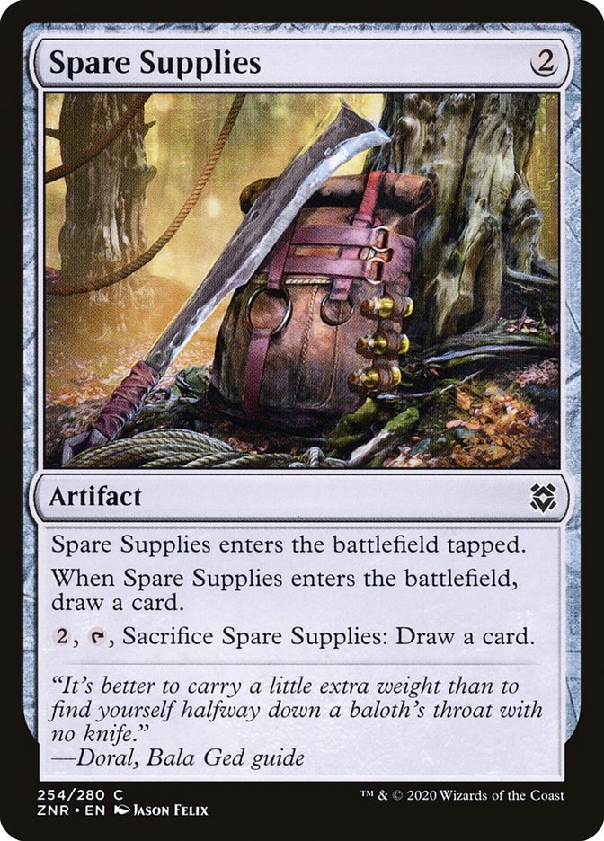 Spare Supplies [Zendikar Rising] | Black Swamp Games