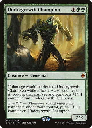 Undergrowth Champion [Battle for Zendikar] | Black Swamp Games