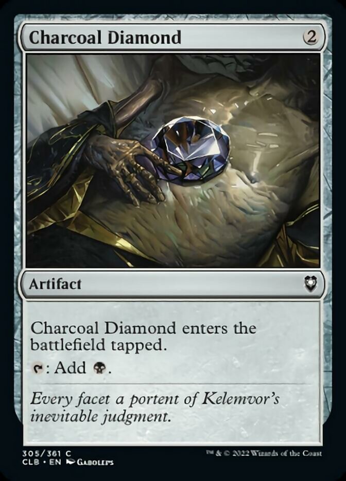 Charcoal Diamond [Commander Legends: Battle for Baldur's Gate] | Black Swamp Games