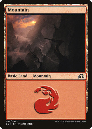 Mountain (293) [Shadows over Innistrad] | Black Swamp Games