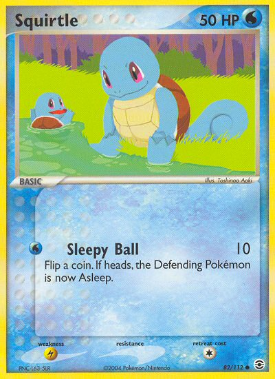 Squirtle (82/112) [EX: FireRed & LeafGreen] | Black Swamp Games