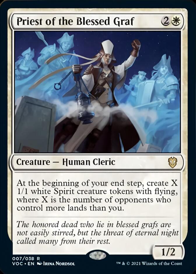 Priest of the Blessed Graf [Innistrad: Crimson Vow Commander] | Black Swamp Games