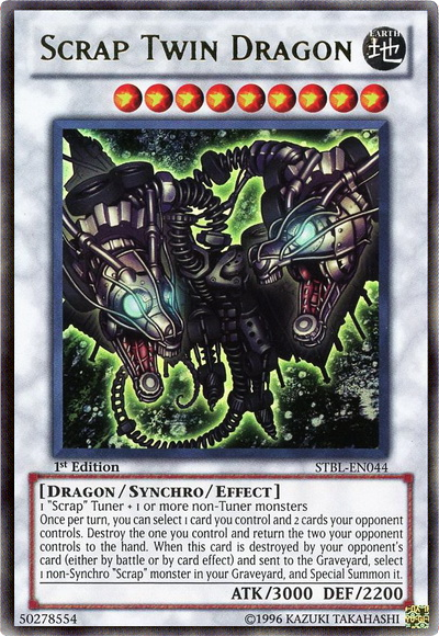 Scrap Twin Dragon [STBL-EN044] Ultra Rare | Black Swamp Games