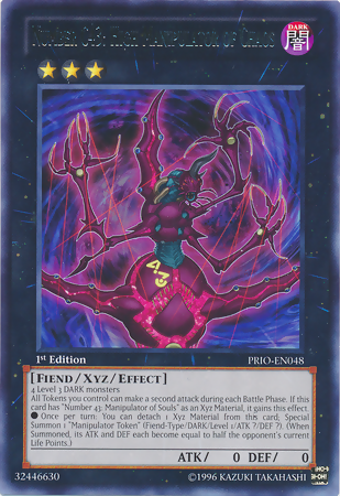 Number C43: High Manipulator of Chaos [PRIO-EN048] Rare | Black Swamp Games