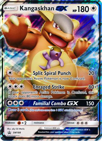 Kangaskhan GX (SM188) (Jumbo Card) [Sun & Moon: Black Star Promos] | Black Swamp Games