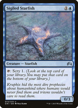 Sigiled Starfish [Magic Origins] | Black Swamp Games