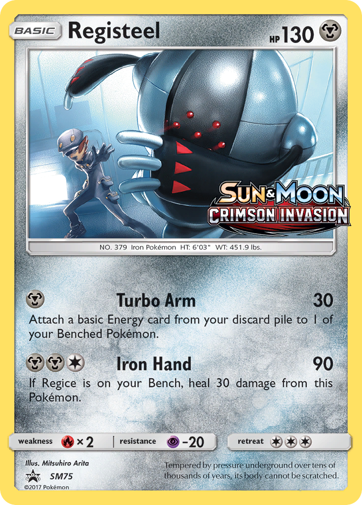 Registeel (SM75) [Sun & Moon: Black Star Promos] | Black Swamp Games