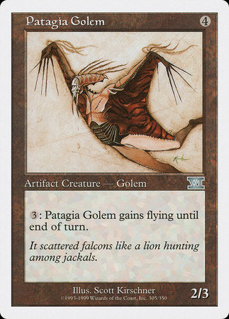 Patagia Golem [Classic Sixth Edition] | Black Swamp Games