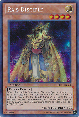 Ra's Disciple [DRLG-EN024] Secret Rare | Black Swamp Games