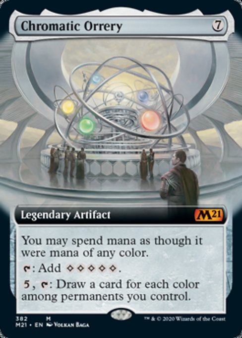 Chromatic Orrery (Extended Art) [Core Set 2021] | Black Swamp Games