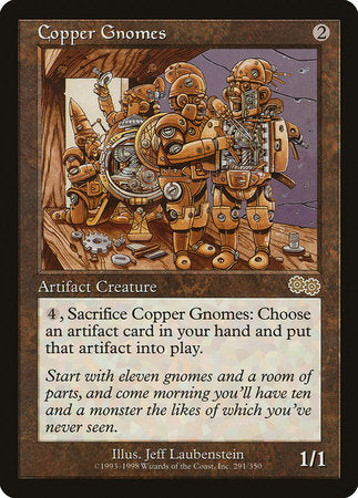 Copper Gnomes [Urza's Saga] | Black Swamp Games