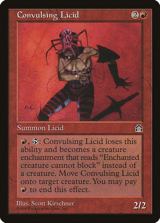 Convulsing Licid [Stronghold] | Black Swamp Games