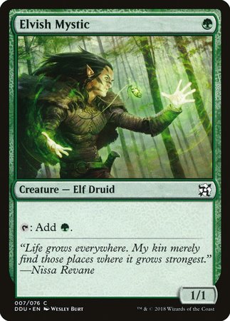 Elvish Mystic [Duel Decks: Elves vs. Inventors] | Black Swamp Games