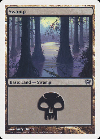 Swamp (342) [Ninth Edition] | Black Swamp Games