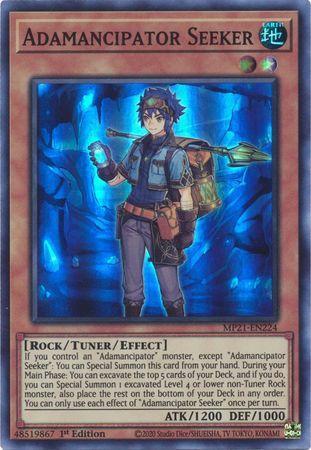 Adamancipator Seeker [MP21-EN224] Super Rare | Black Swamp Games