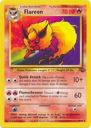 Flareon (19/64) [Jungle Unlimited] | Black Swamp Games