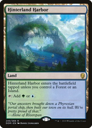 Hinterland Harbor [Dominaria] | Black Swamp Games