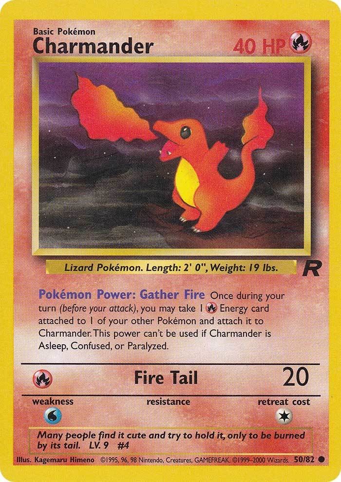 Charmander (50/82) [Team Rocket Unlimited] | Black Swamp Games