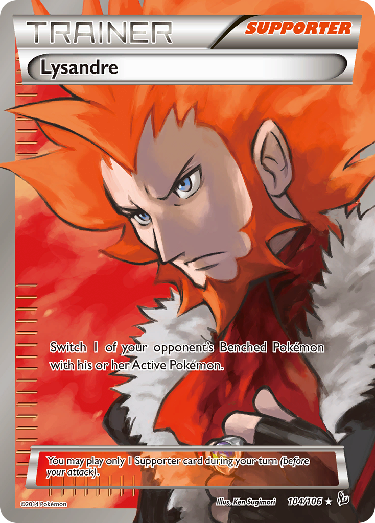 Lysandre (104/106) [XY: Flashfire] | Black Swamp Games