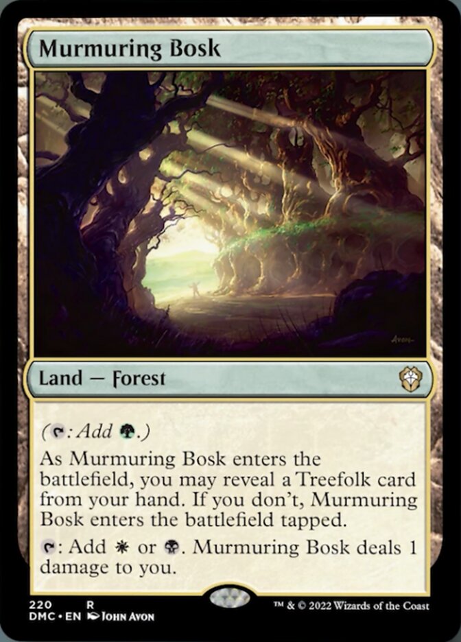 Murmuring Bosk [Dominaria United Commander] | Black Swamp Games