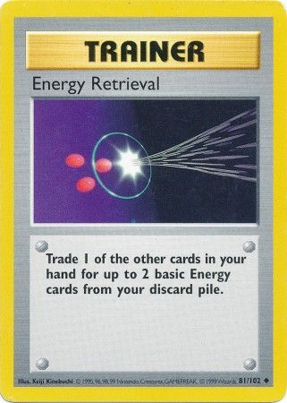 Energy Retrieval (81/102) [Base Set Shadowless Unlimited] | Black Swamp Games