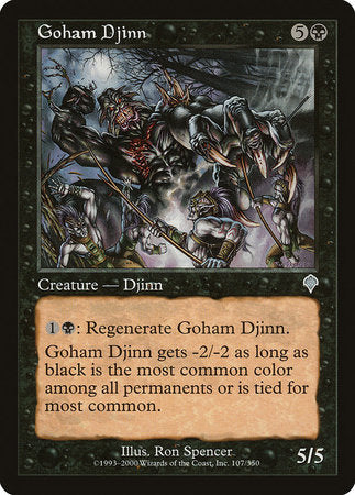 Goham Djinn [Invasion] | Black Swamp Games