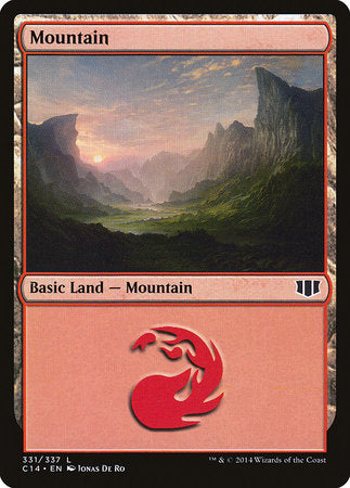 Mountain (331) [Commander 2014] | Black Swamp Games