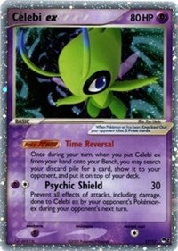 Celebi ex (17/17) (Holo) [POP Series 2] | Black Swamp Games