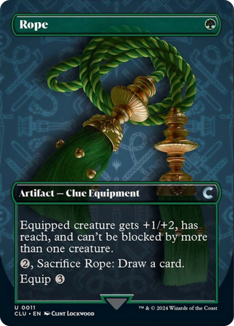 Rope (Borderless) [Ravnica: Clue Edition] | Black Swamp Games