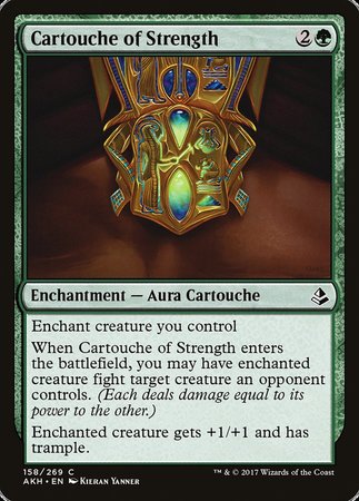 Cartouche of Strength [Amonkhet] | Black Swamp Games