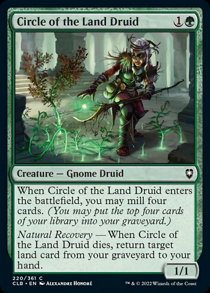 Circle of the Land Druid [Commander Legends: Battle for Baldur's Gate] | Black Swamp Games