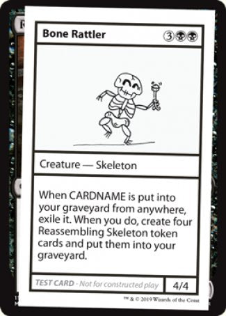 Bone Rattler (2021 Edition) [Mystery Booster Playtest Cards] | Black Swamp Games