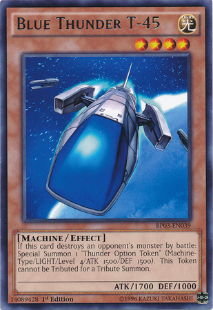Blue Thunder T-45 [BP03-EN039] Rare | Black Swamp Games