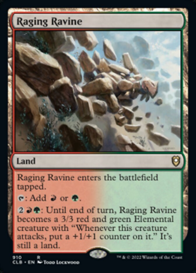 Raging Ravine [Commander Legends: Battle for Baldur's Gate] | Black Swamp Games