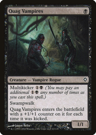Quag Vampires [Worldwake] | Black Swamp Games