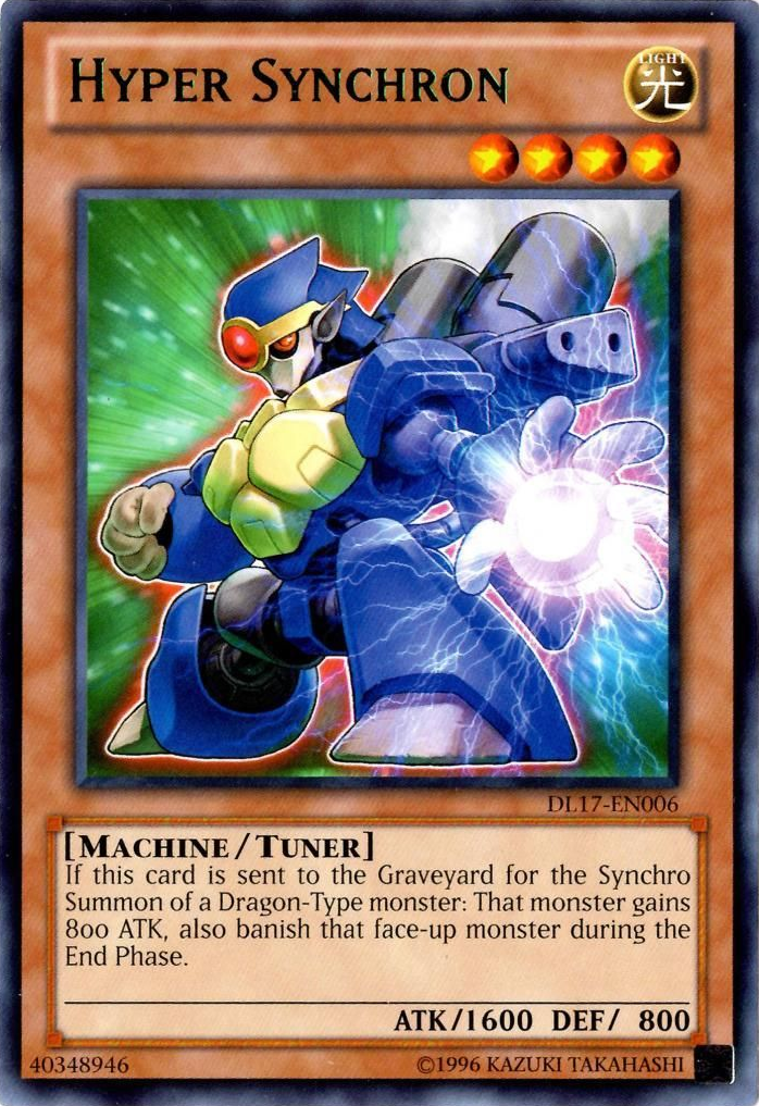 Hyper Synchron (Green) [DL17-EN006] Rare | Black Swamp Games