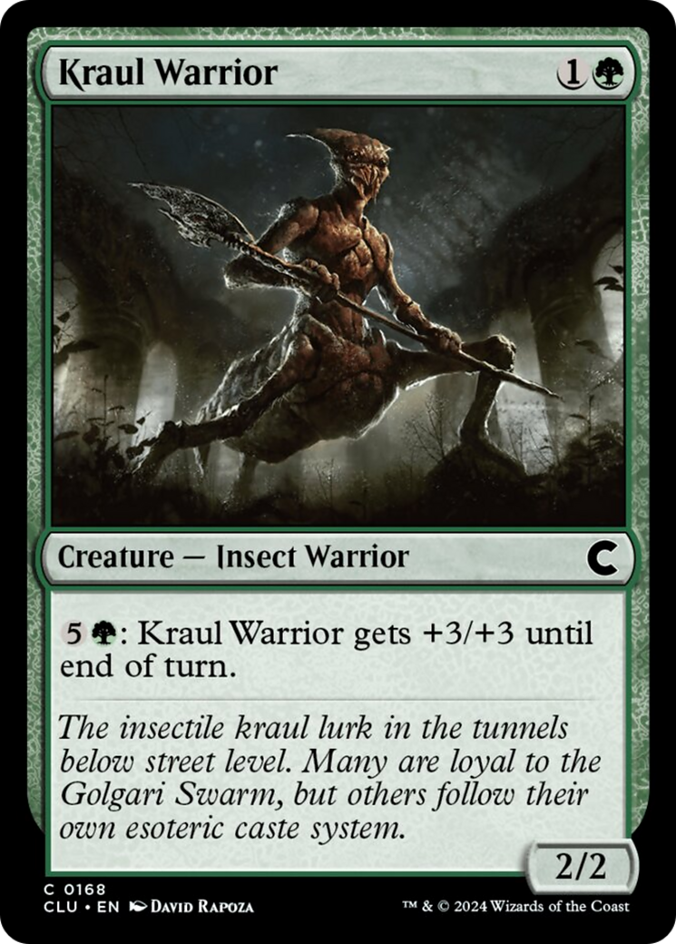 Kraul Warrior [Ravnica: Clue Edition] | Black Swamp Games