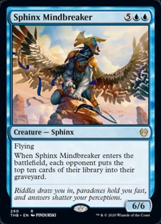 Sphinx Mindbreaker [Theros Beyond Death] | Black Swamp Games