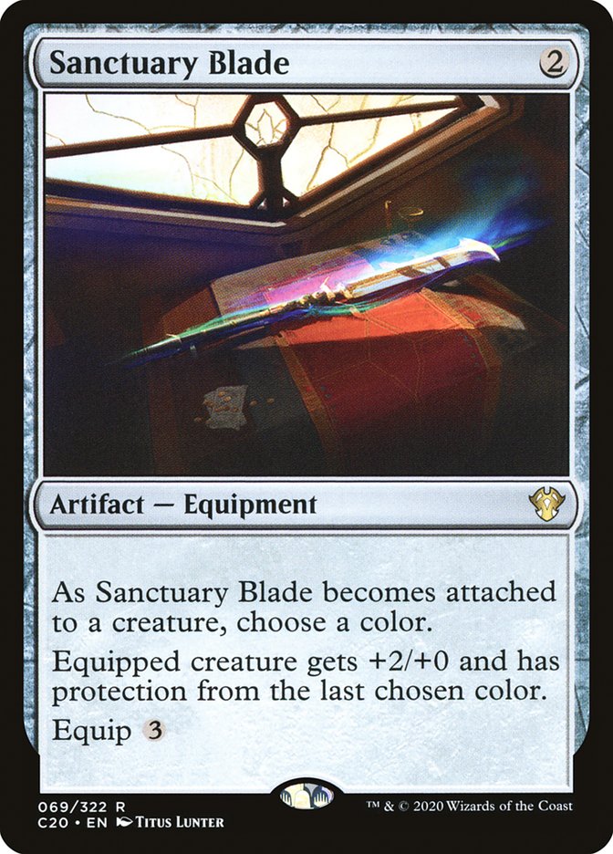 Sanctuary Blade [Commander 2020] | Black Swamp Games