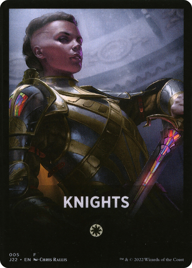 Knights Theme Card [Jumpstart 2022 Front Cards] | Black Swamp Games