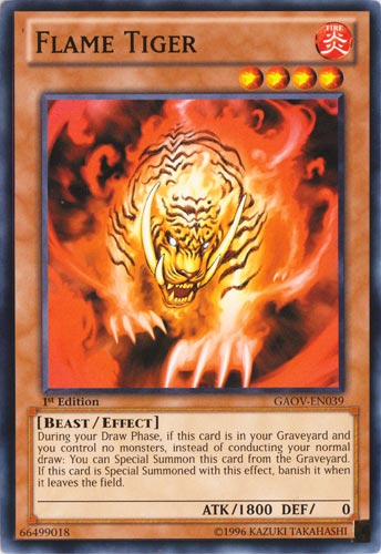 Flame Tiger [GAOV-EN039] Common | Black Swamp Games
