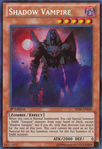 Shadow Vampire [SHSP-EN030] Secret Rare | Black Swamp Games