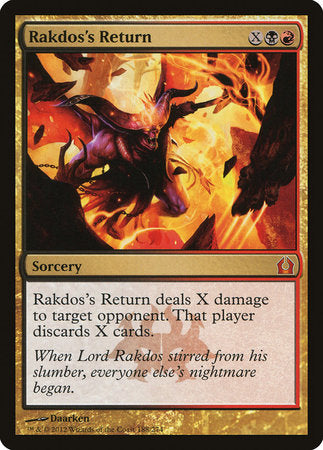 Rakdos's Return [Return to Ravnica] | Black Swamp Games