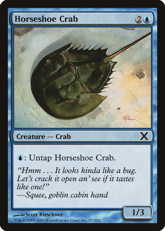 Horseshoe Crab [Tenth Edition] | Black Swamp Games